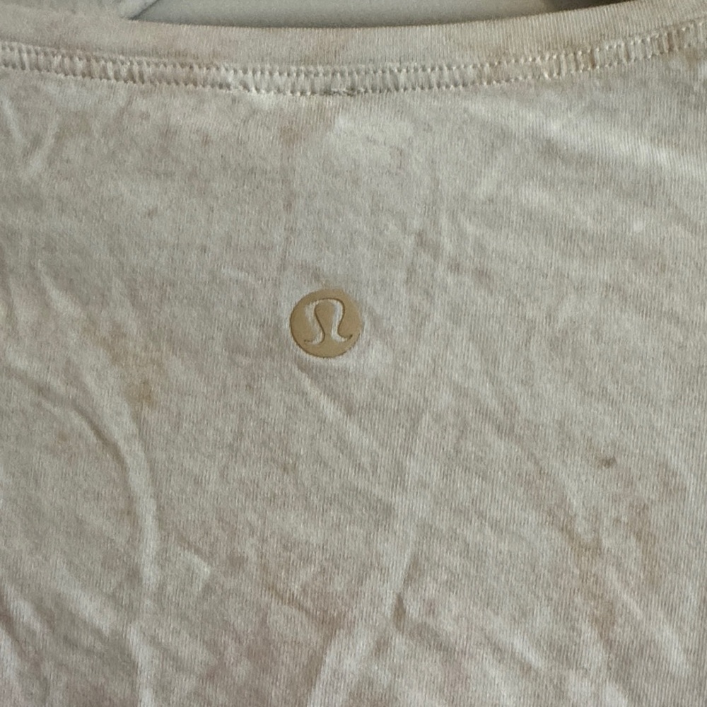 lululemon athletica Cream Long Sleeve Top - Picture 4 of 5